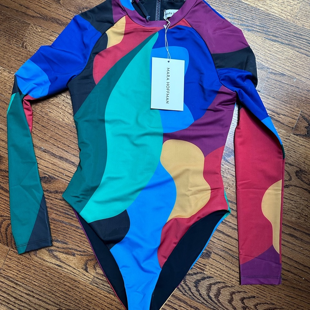 Mara Hoffman Reese Surf Swim Suit XS